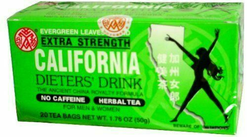 Evergreen Leaves California Dieters Tea Bags – 20 Count