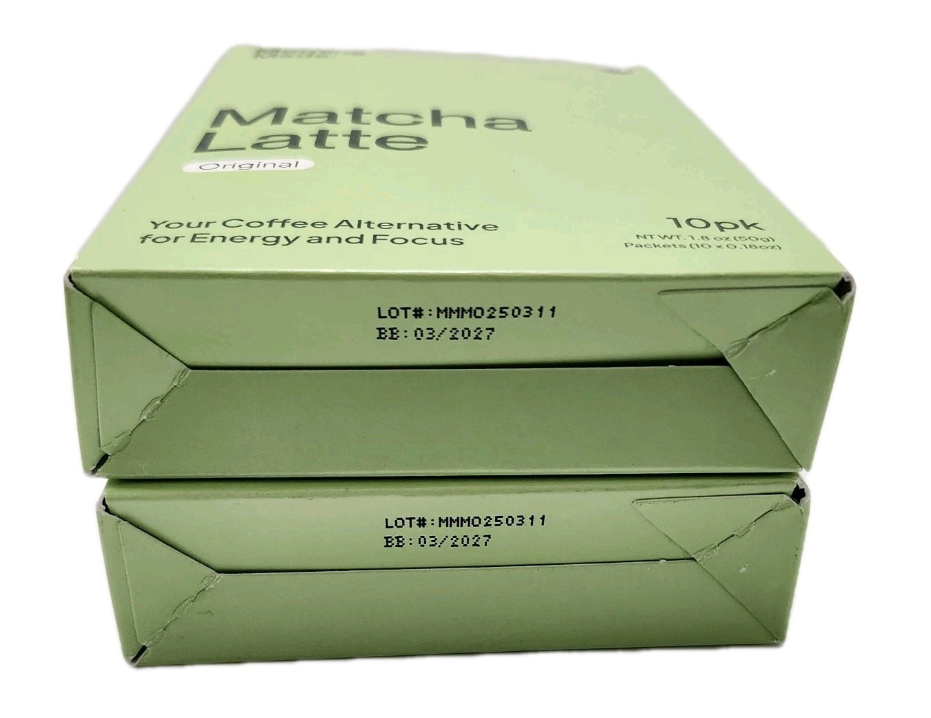 Morning Made Ceremonial Grade Matcha Latte Original 10 Serving Organic 2 Pk Tea