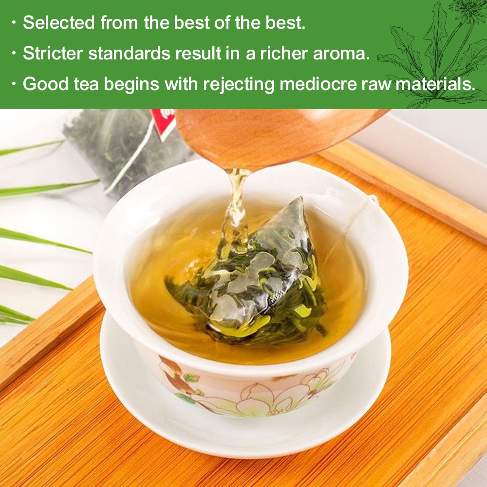 Dandelion Leaf Carefully Selected Ingredients 30 Individually Packaged Tea Bags