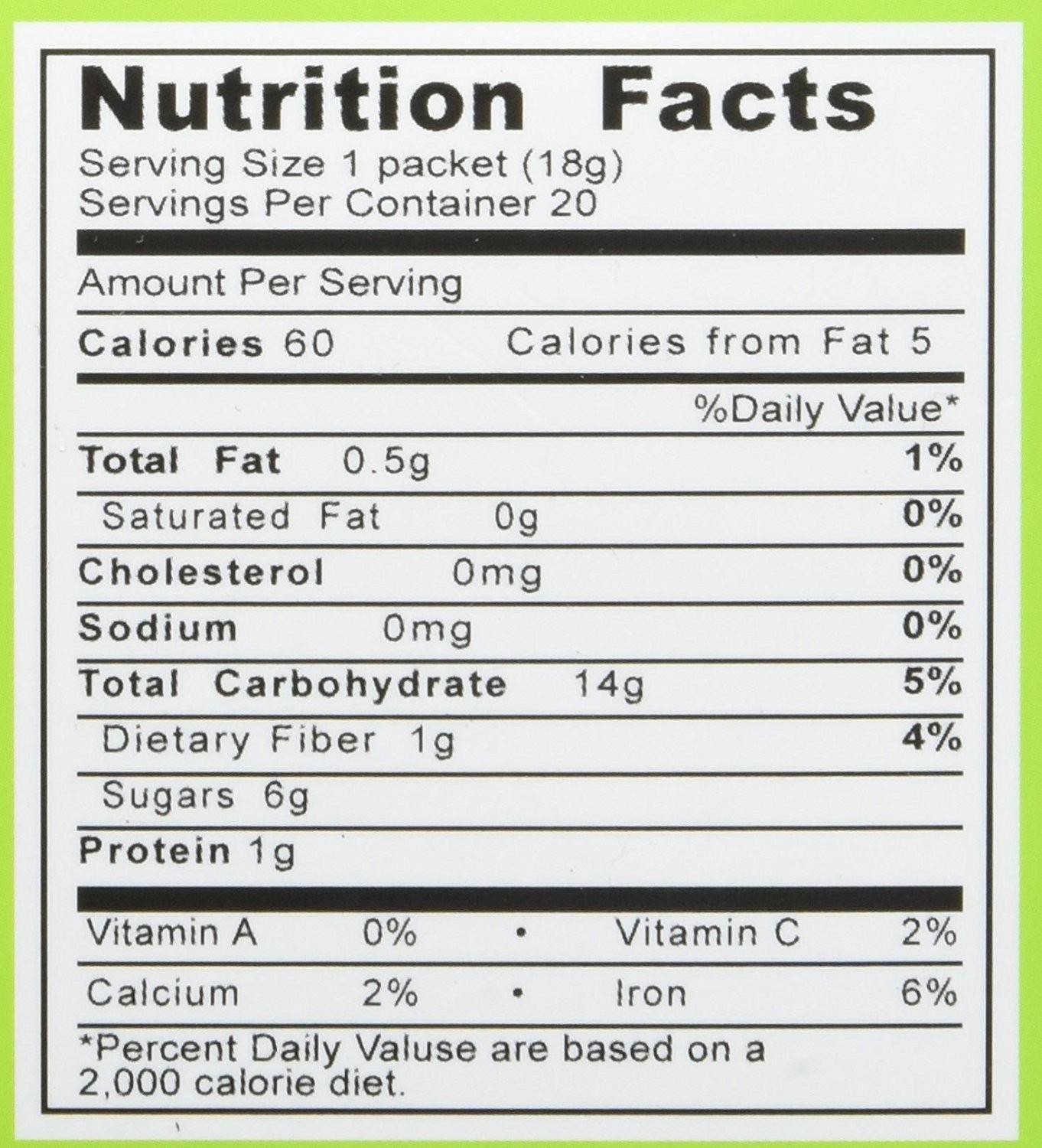 Dragon Instant Honey Ginger Tea, 0.63 oz., 20 Bag