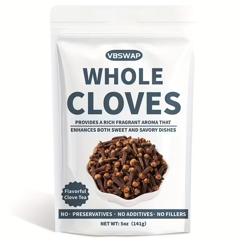 5oz (141g) Whole Cloves Natural Allergen-Free Spice  Cooking Baking Vegan