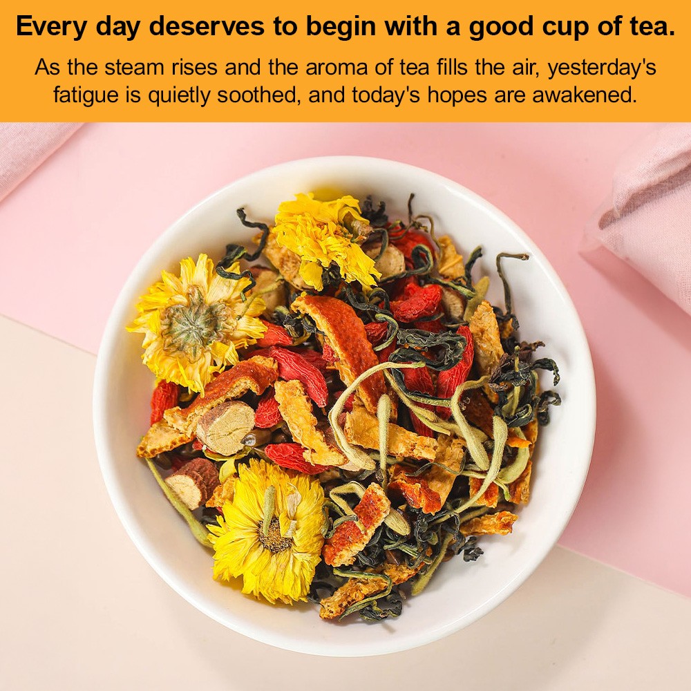 Dandelion Chrysanthemum Tea Goji Berry 30 Individually Packaged Tea Bags 150 G