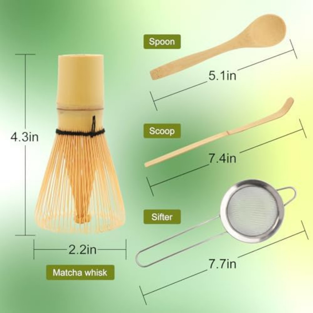 Matcha Whisk Set,Matcha Whisk,Matcha Set,Bamboo Whisk,Matcha Kit,Chasen Matcha S