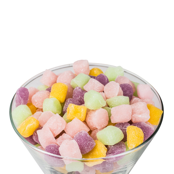 Tea Zone Rainbow Mini Mochi/Rice Cake Snack as Dessert Toppings/Taiwan