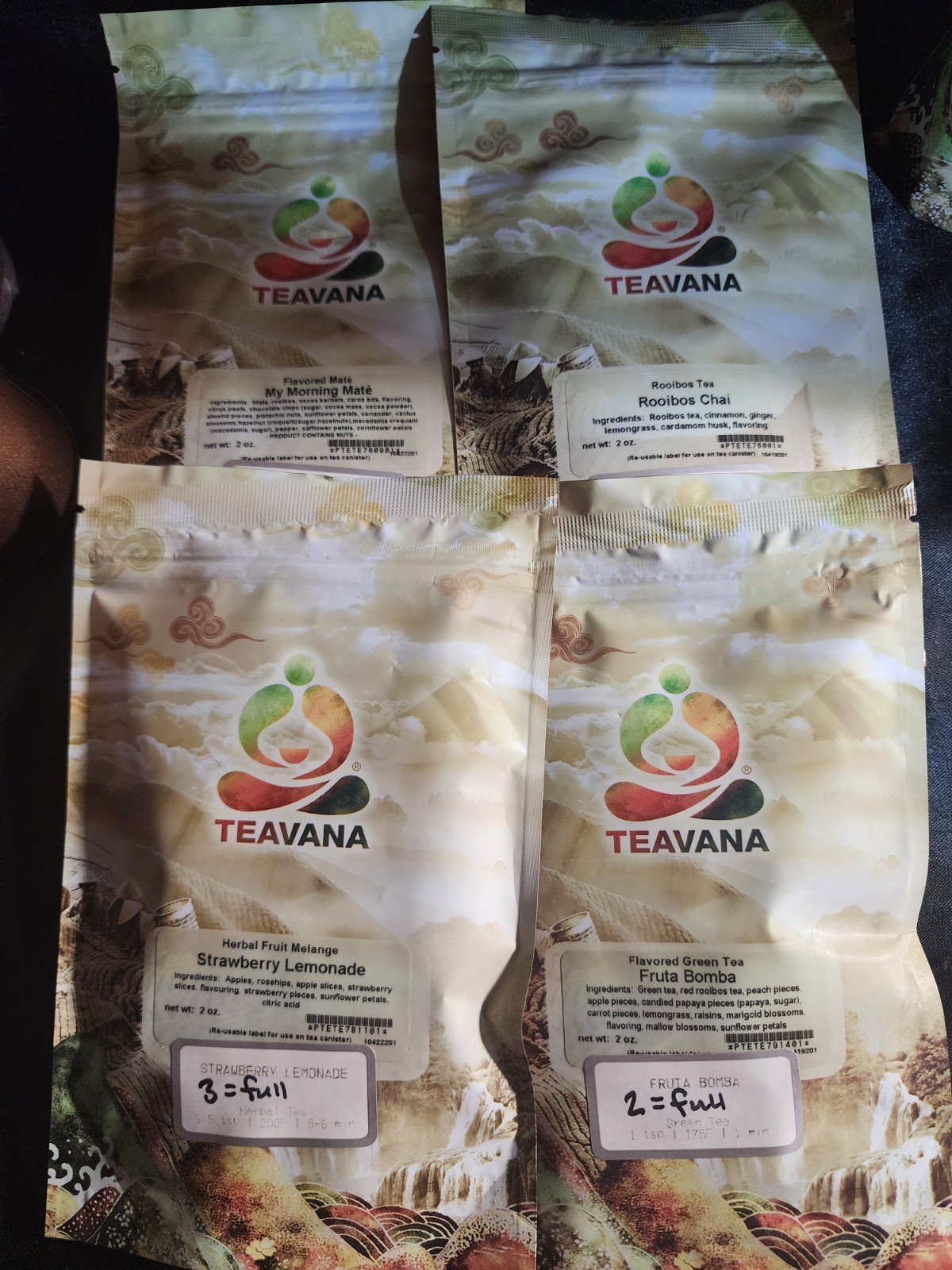 Teavana Perfect Tea Collection New