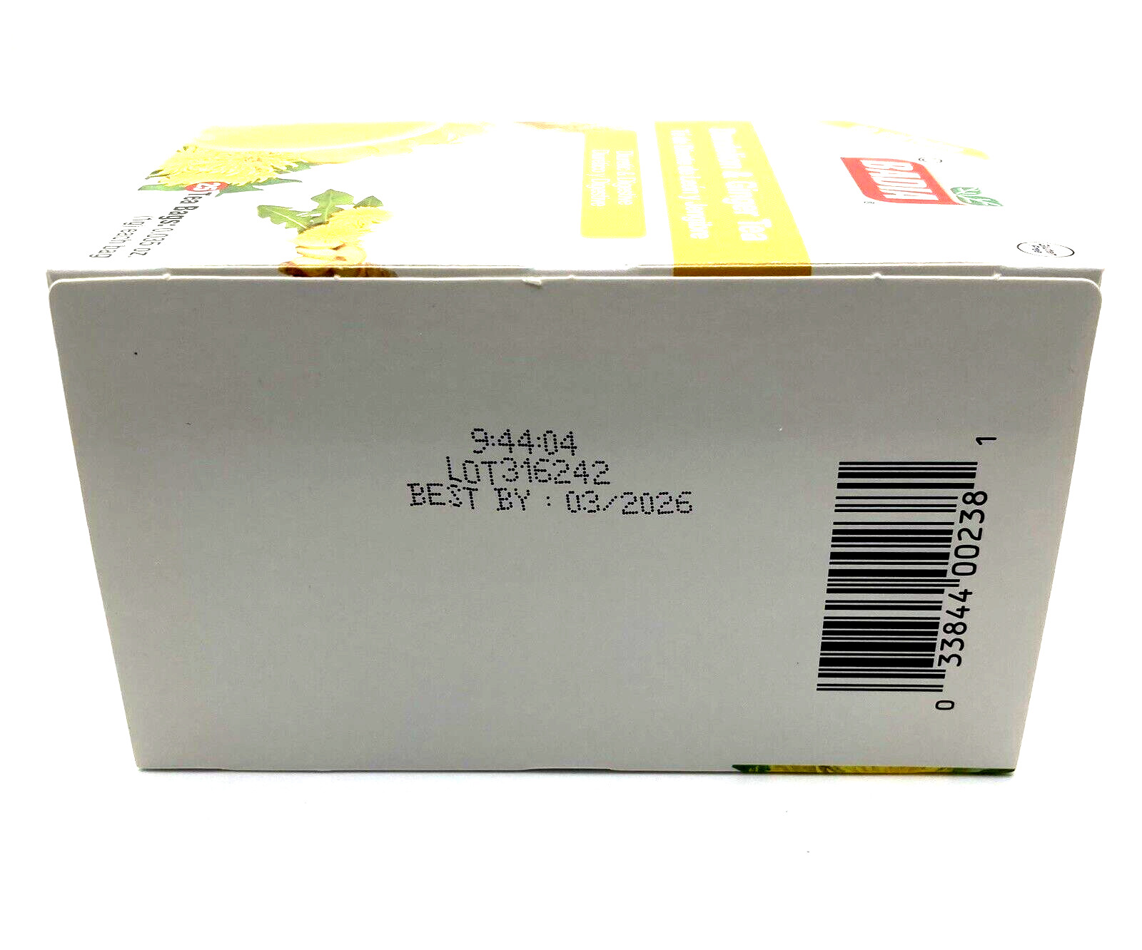 Badia Dandelion & Ginger Tea – Caffeine Free, Diuretic & Digestive, 25 Tea Bags