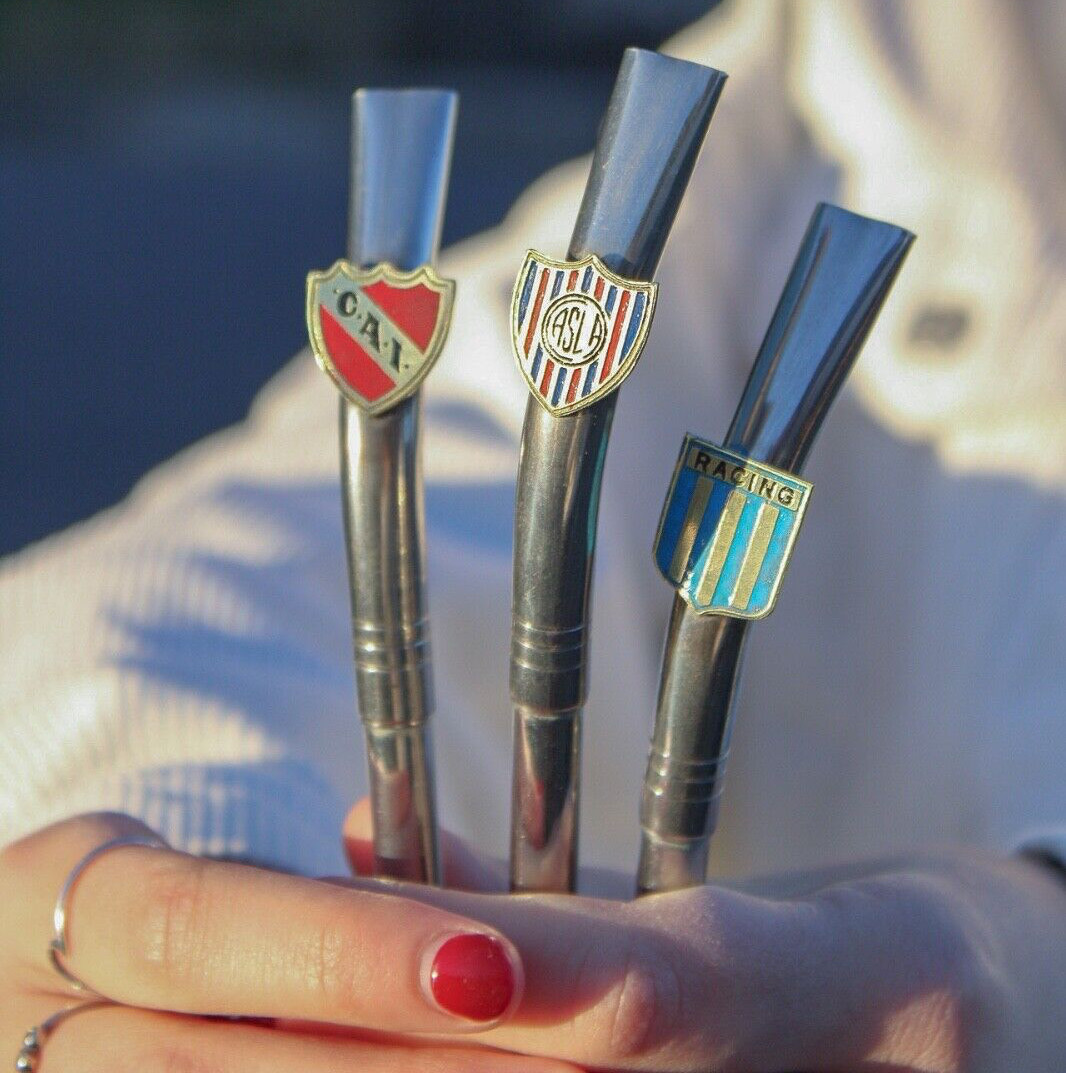Stainless Steel Straw/Pajilla for yerba mate – Pick your logo!