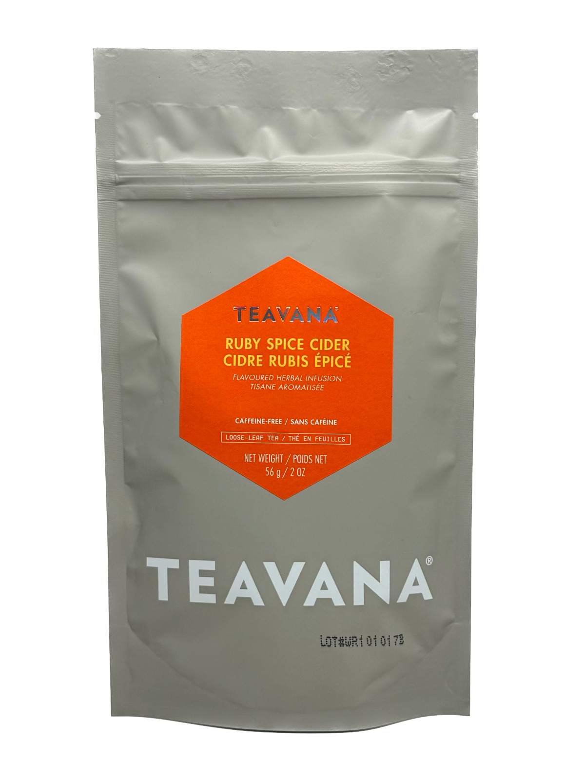 Teavana Ruby Spice Cider Rooibos Herbal Loose Leaf Tea 2oz Factory Sealed Bag