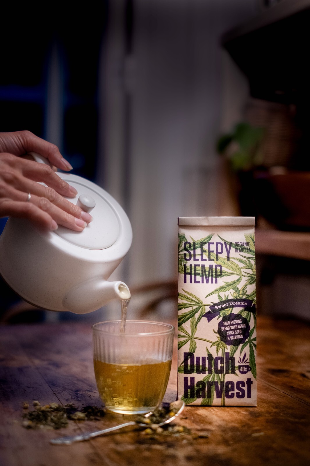 Dutch Harvest – SLEEPY HEMP – A mild evening blend for sweet dreams – Organic 