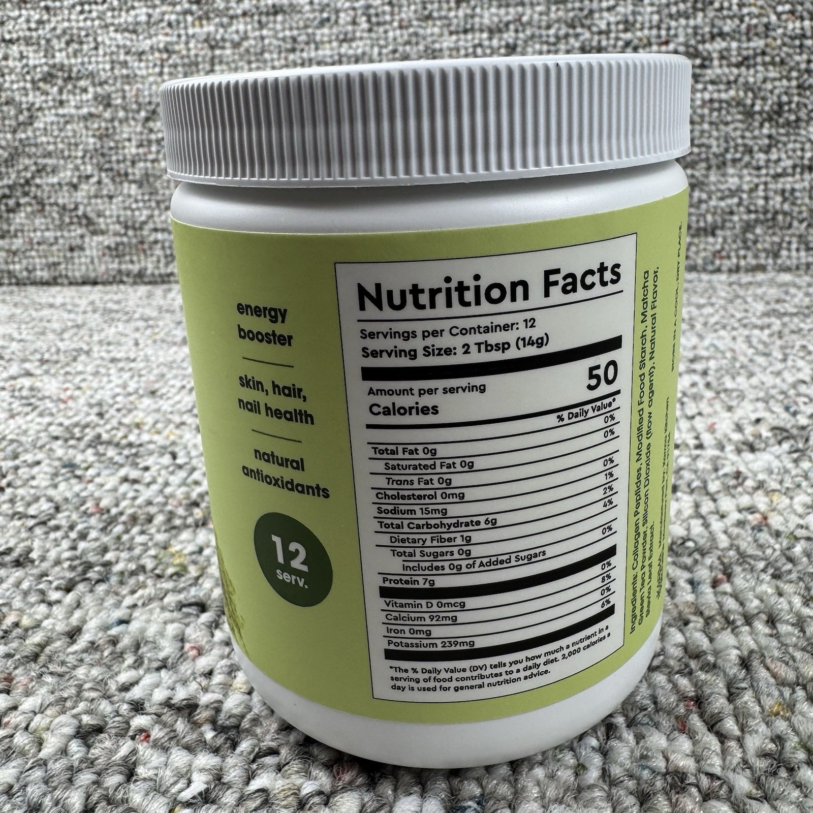 Karma Kitchen Matcha + Collagen Antioxidants Skin Hair Nail Health