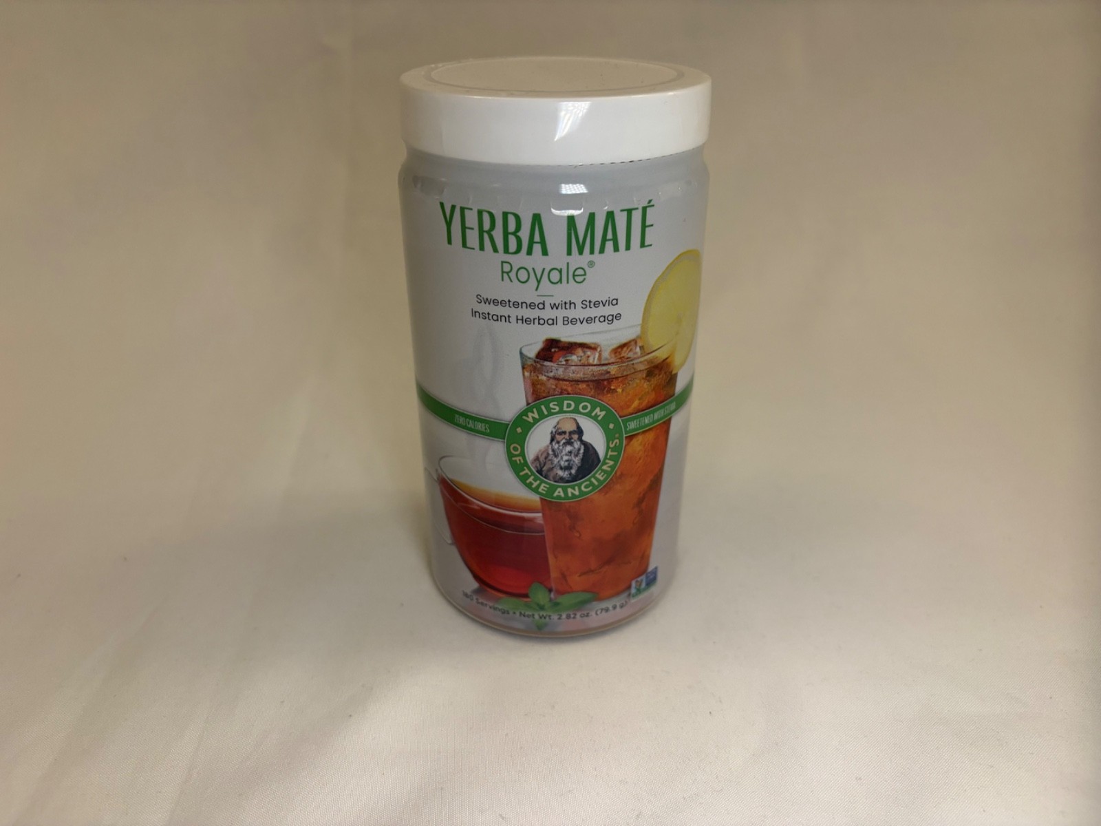 Wisdom of the Ancients, Yerba Mate Royale, Herbal Tea with Stevia, 2.82 oz
