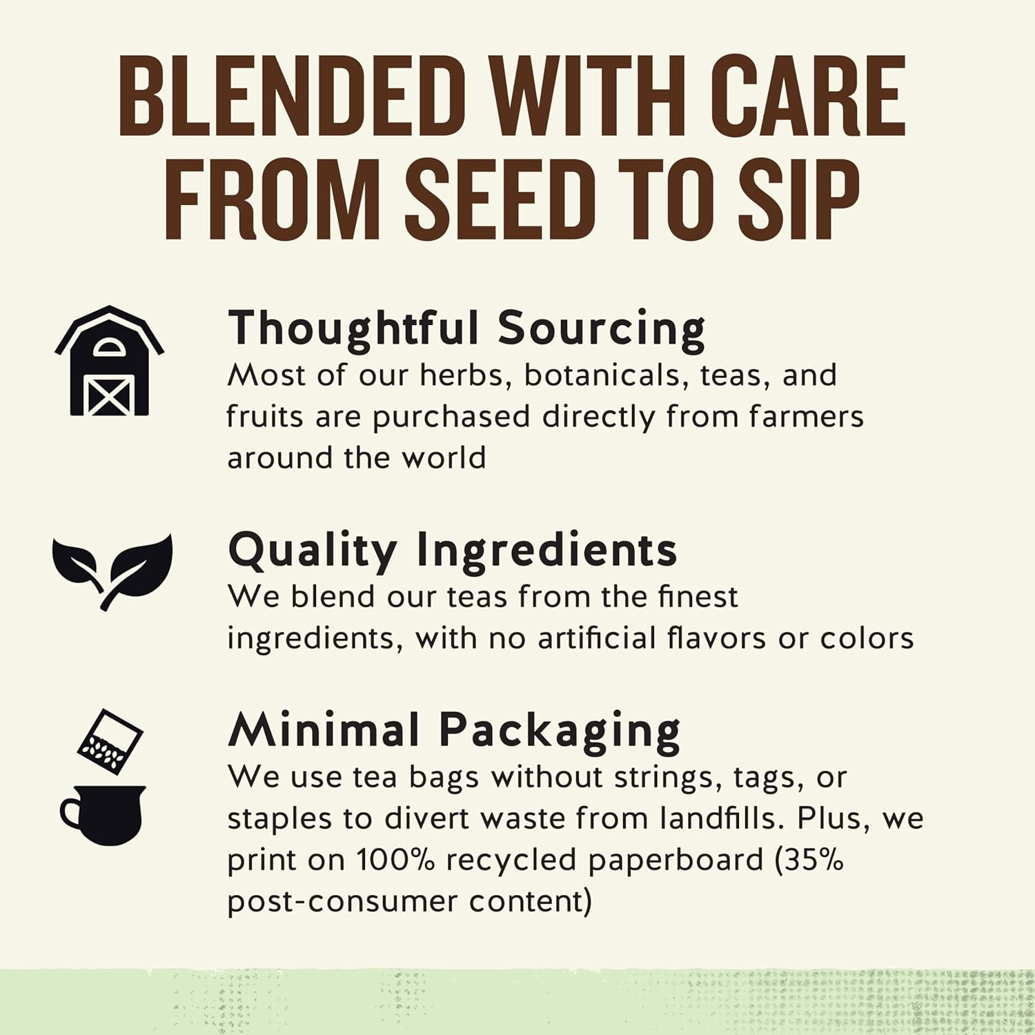 Herbal Tea Sampler Variety Pack, Caffeine Free, 18 Tea Bags Box