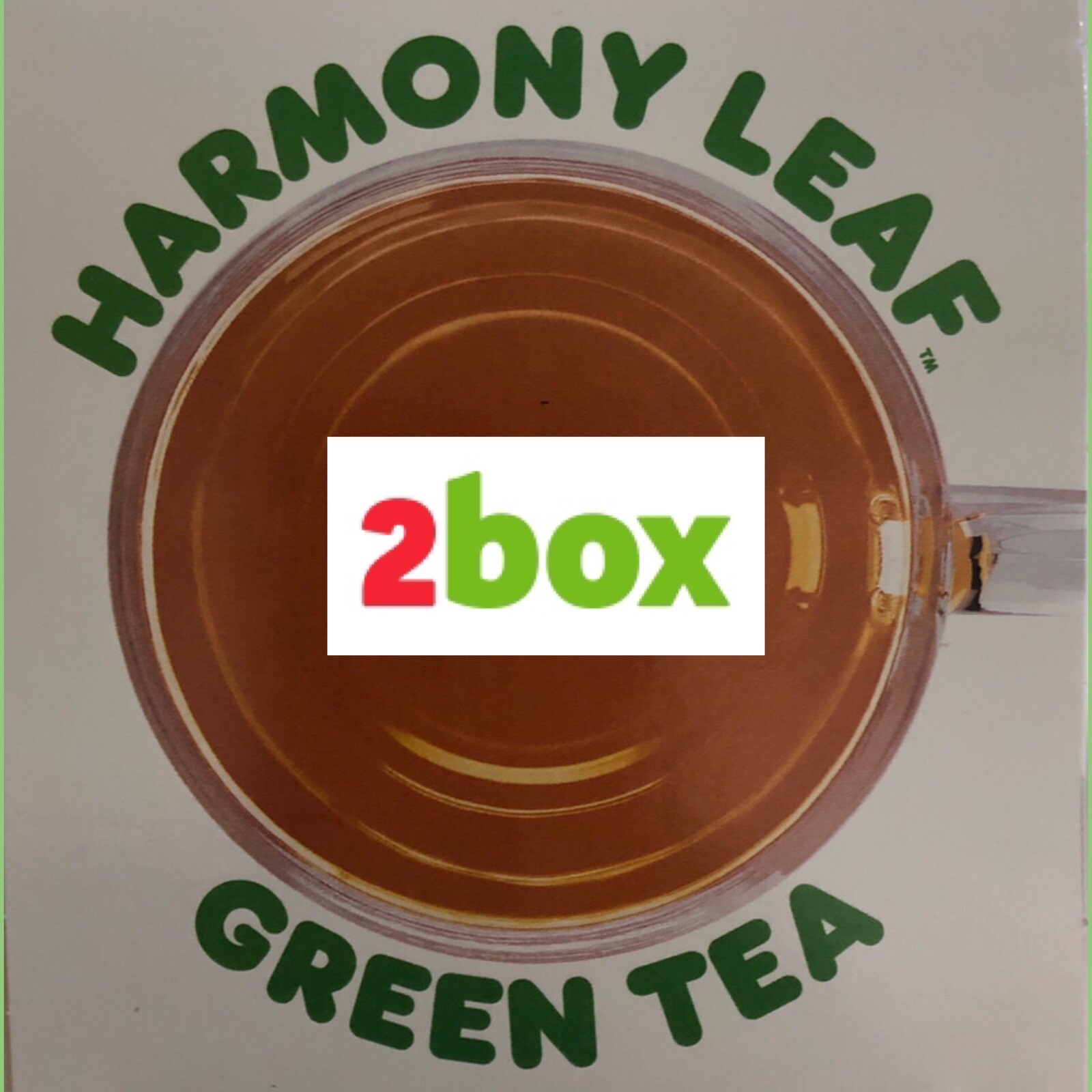2 Boxes Dunkin Harmony Leaf Green Tea. 30 Tea Bags. NW 1.9 OZ EA.