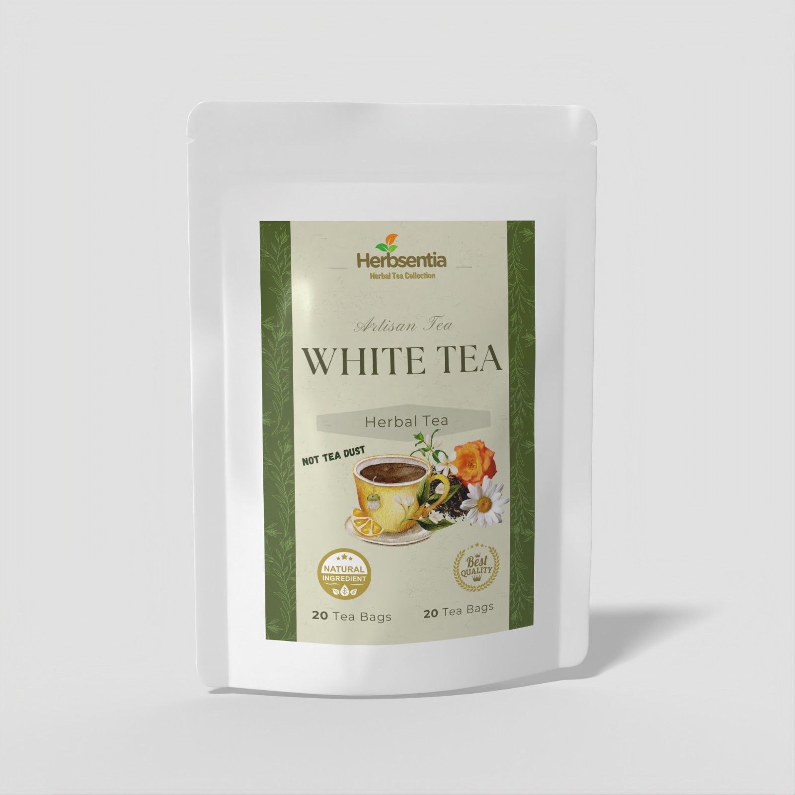 White Tea – Light, Refreshing Herbal Blend for Daily Wellness