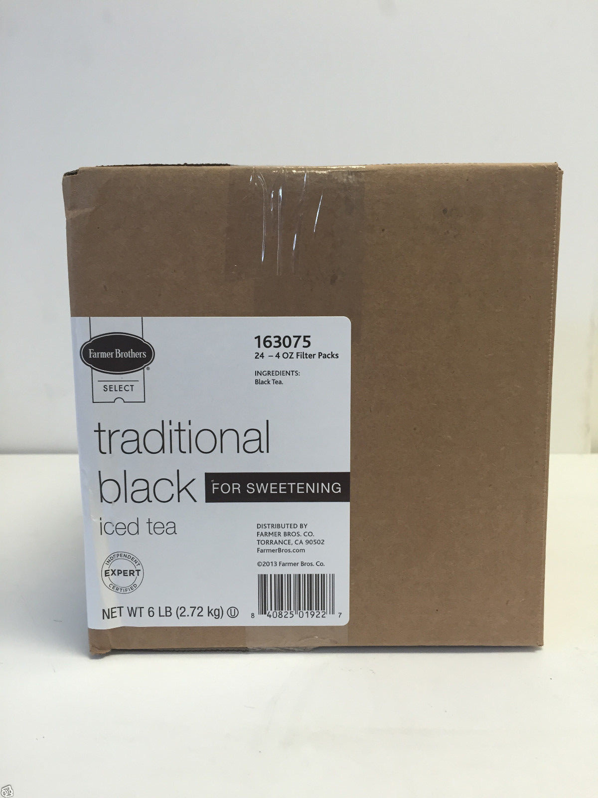 Ice Tea Fresh Brew Farmer Brothers Black Iced Tea For Sweetening 24/4oz pk