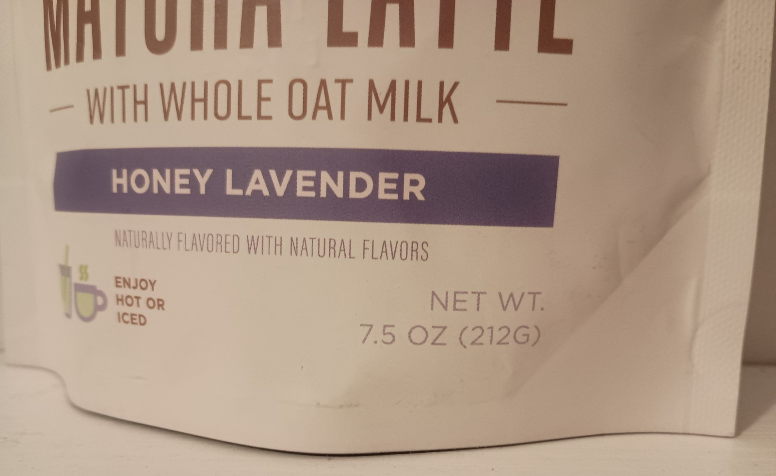 2 Karma Kitchen Japanese Barista-Style Honey Lavender Matcha Latte w/ Oat Milk