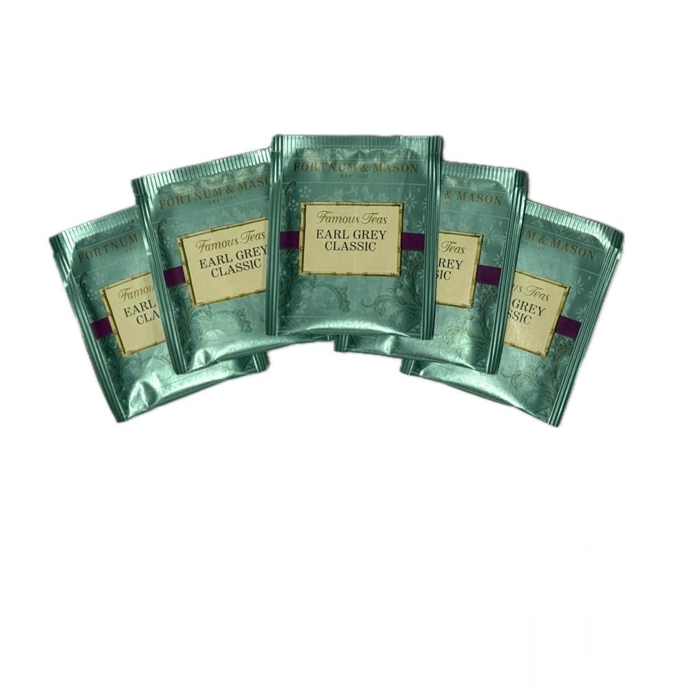 Fortnum and Mason Earl Grey Classic 50 Count Tea Bags 1 Pack