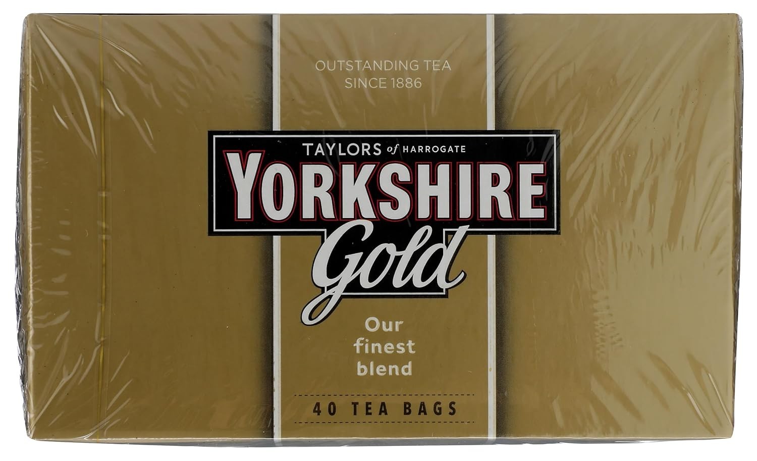 40 Pillow Tea Bags of Yorkshire Gold – Rich, Smooth & Allergen-Free Experience