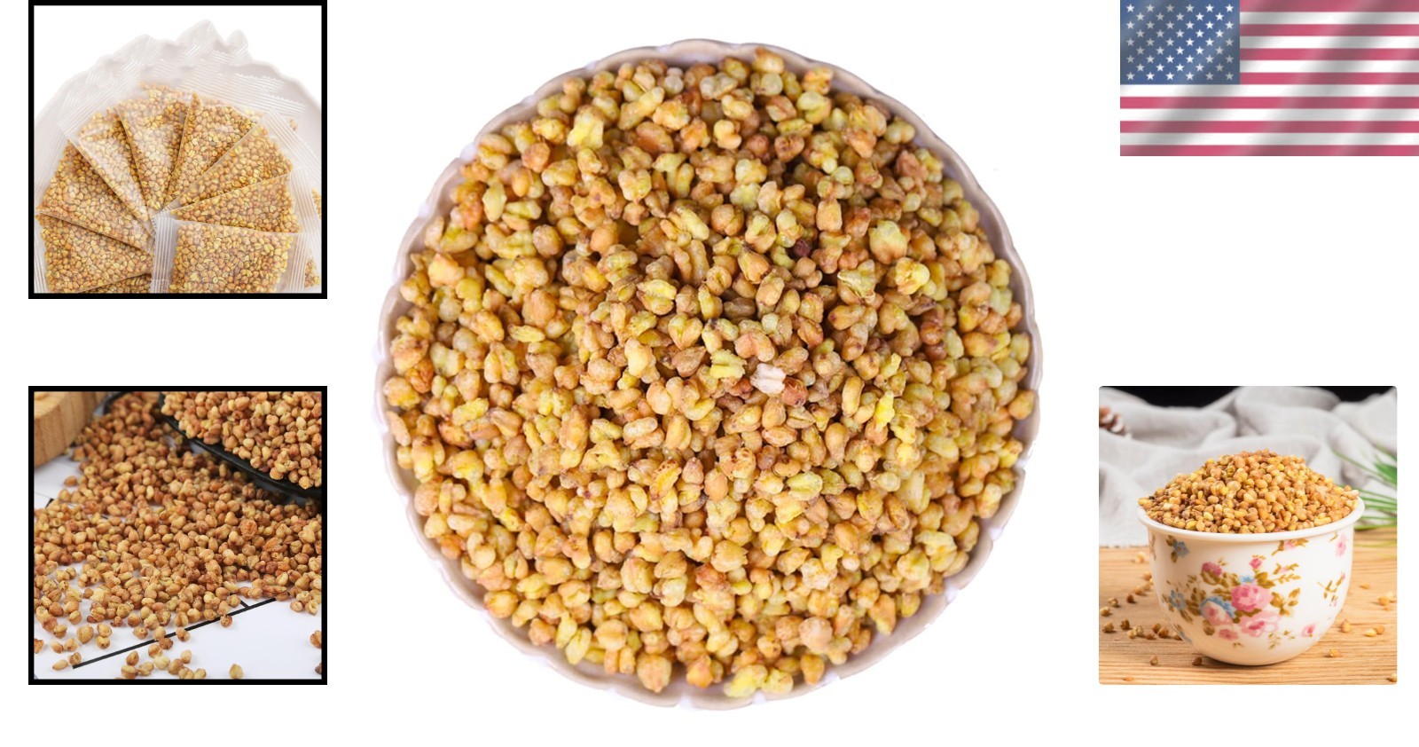 400g Yellow Buckwheat Tea in Individual Bags – Refreshing Herbal Tea Experience