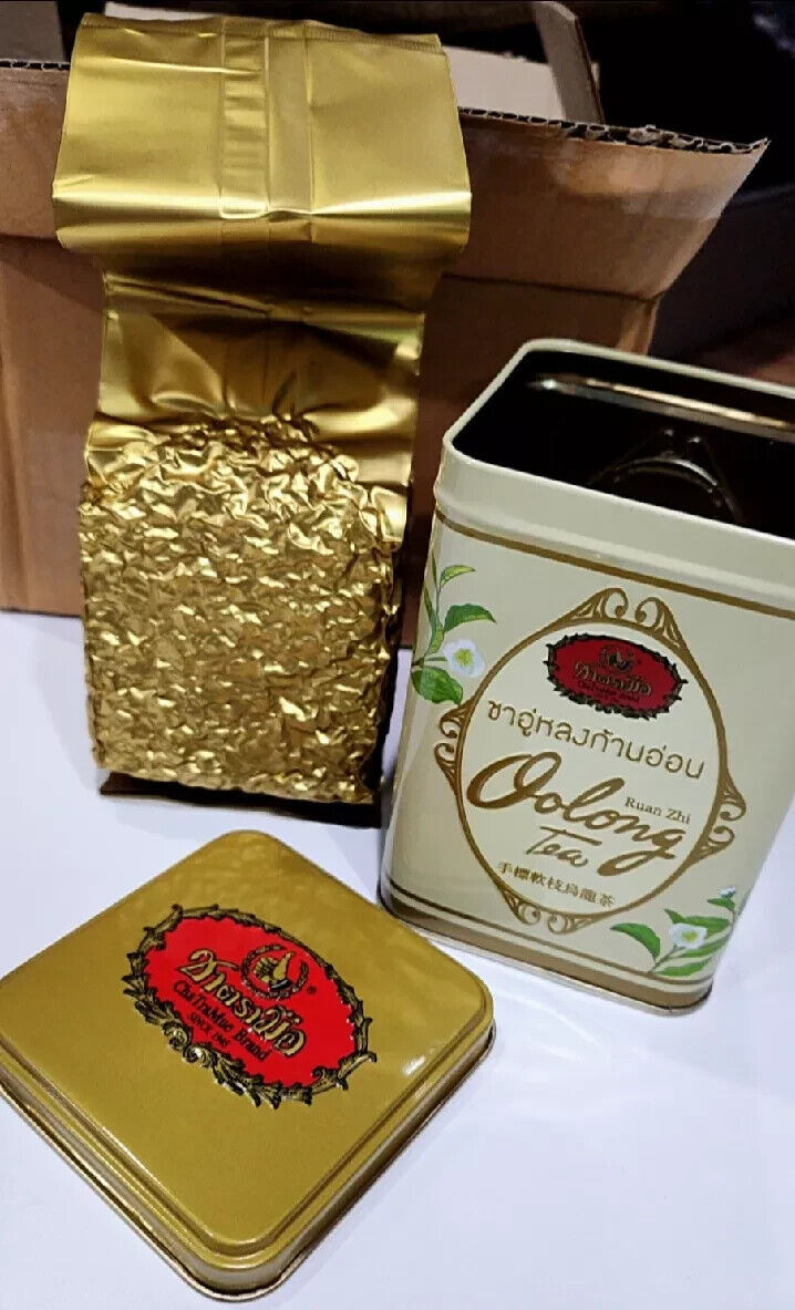 Cha Tra Mue Young Oolong Tea 100% Canned Sweet aroma Refreshing throat 200 g