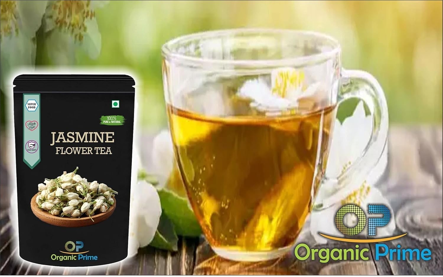 Organic Prime Butterfly Blue Pea, Lemongrass, Jasmine Tea, Lavender 4 x 100 g