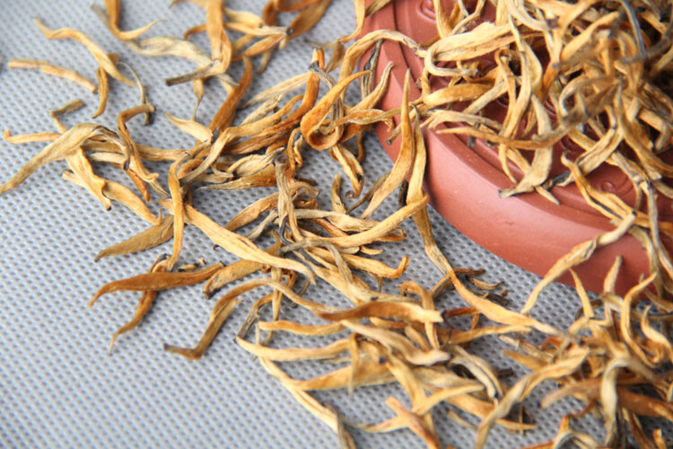 New Chinese Yunnan Black Tea Fengqing Dian Hong Golden Buds Dianhong 250g