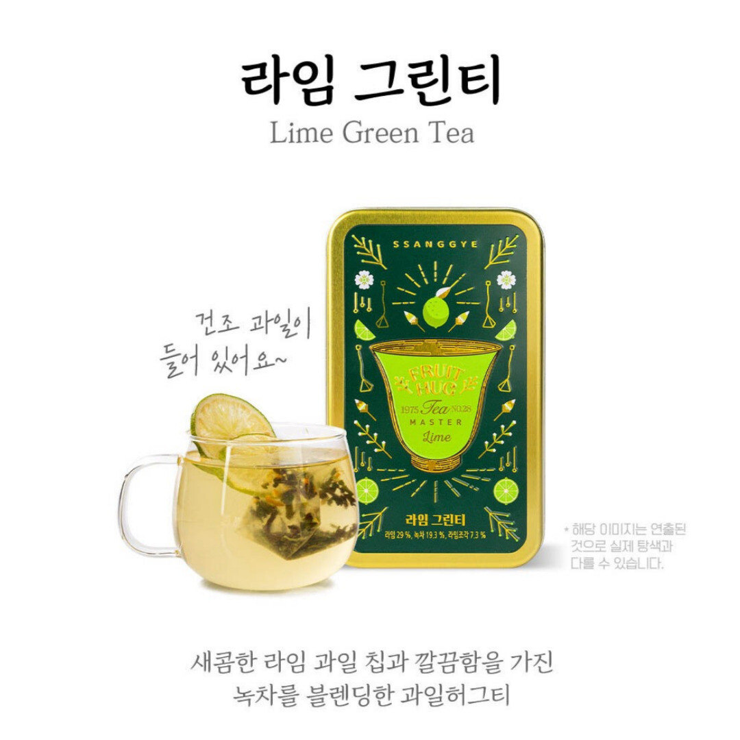 [SSANGGYE] Fruit Hug Tea Can Blended Tea With Fruit Chip