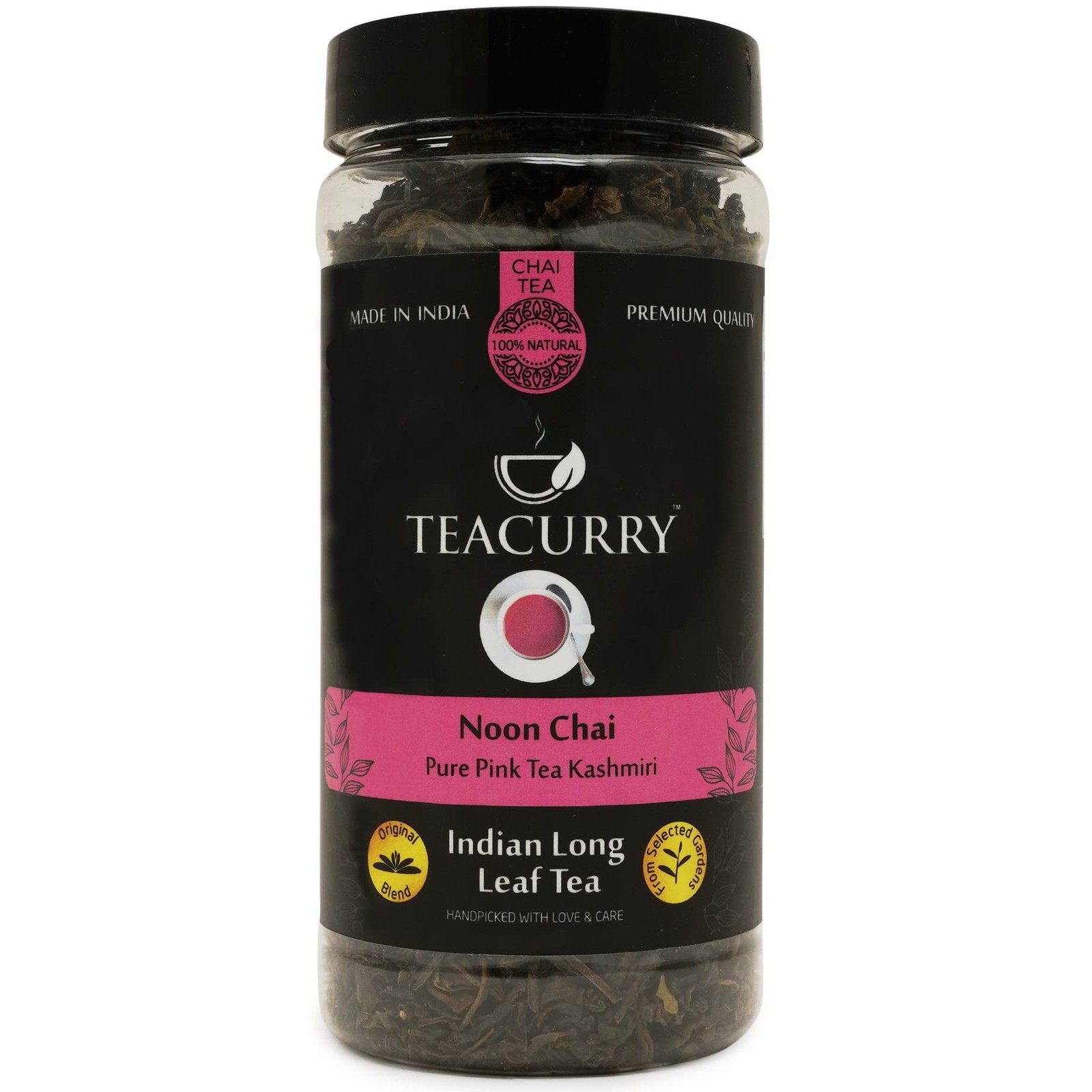 TEACURRY Kashmiri Noon Chai Pink Tea 75g | Herbal Wellness