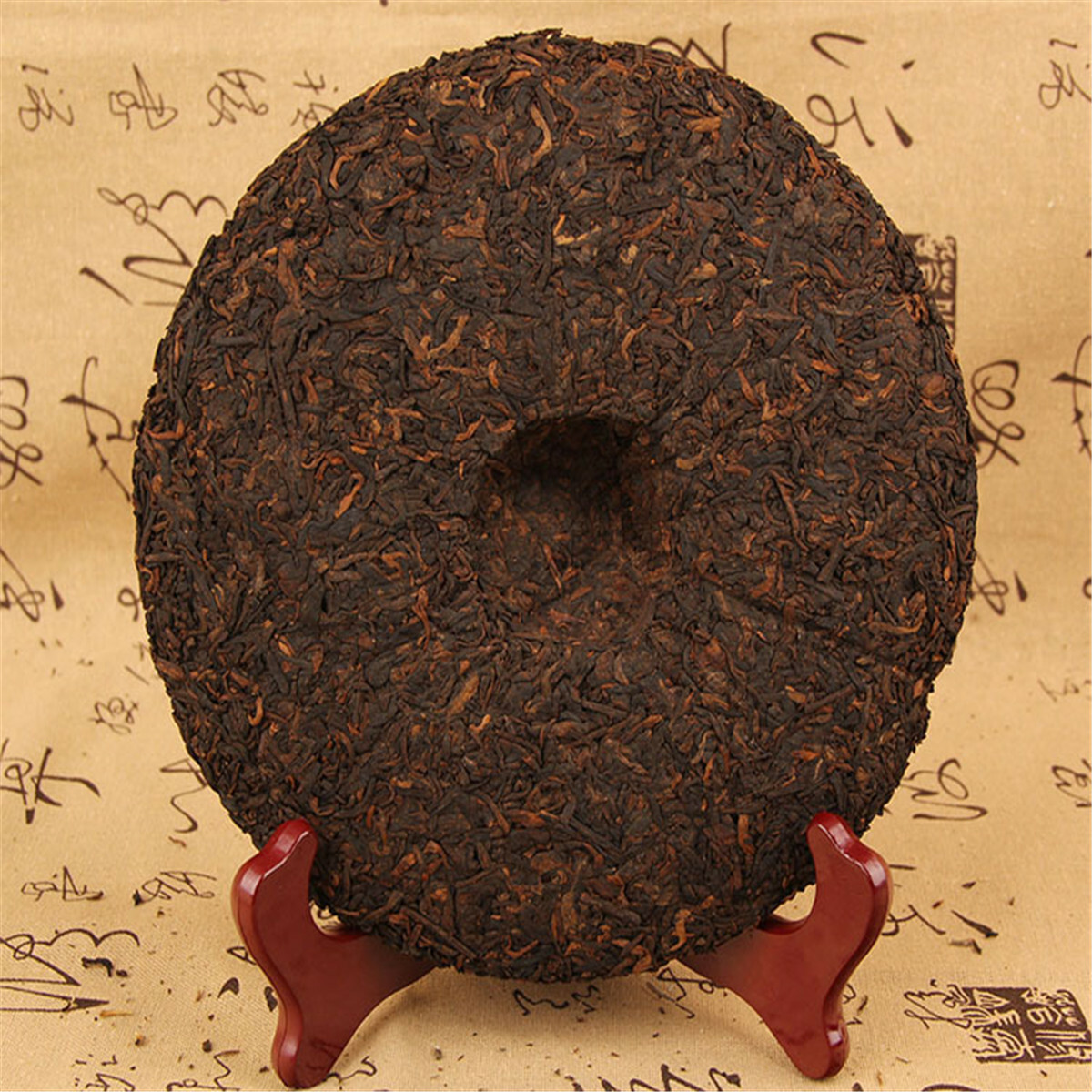 Premium Organic Ripe Pu-erh Tea Cake Aged Black Tea Natural