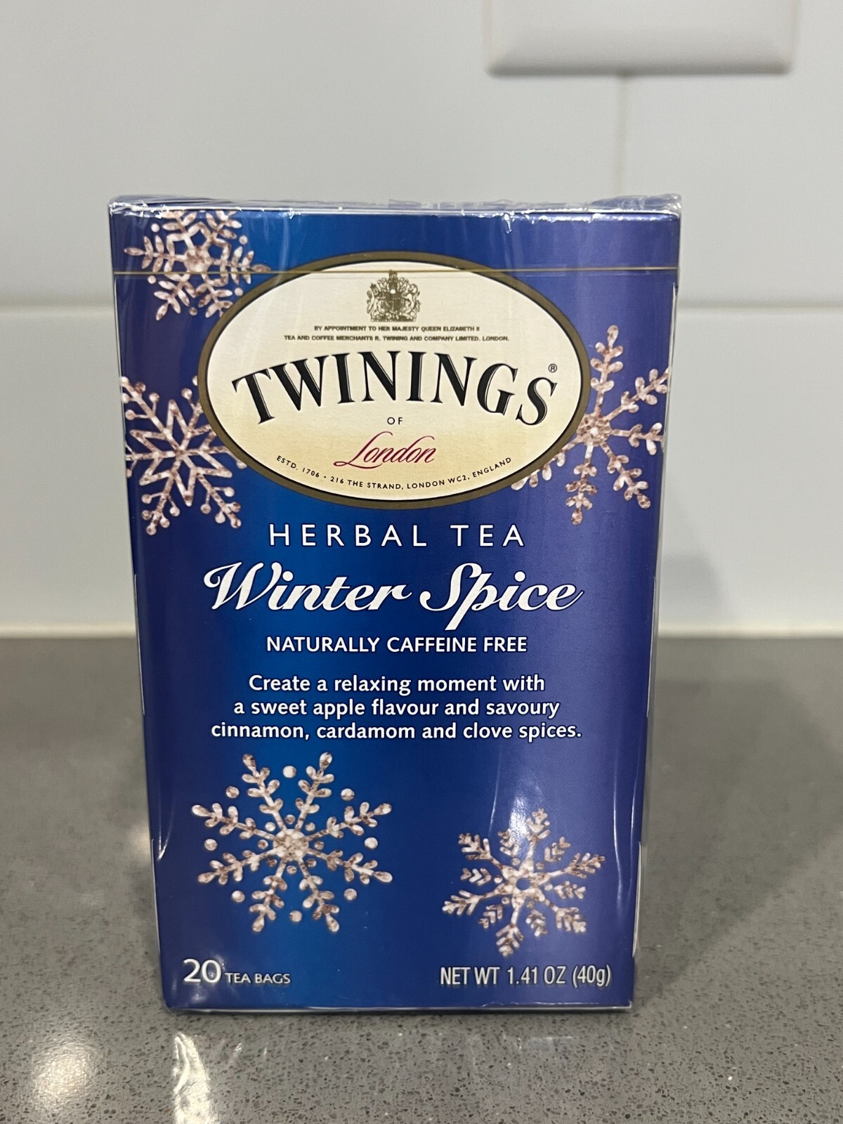Twinings Herbal Tea – Winter Spice – 20 count