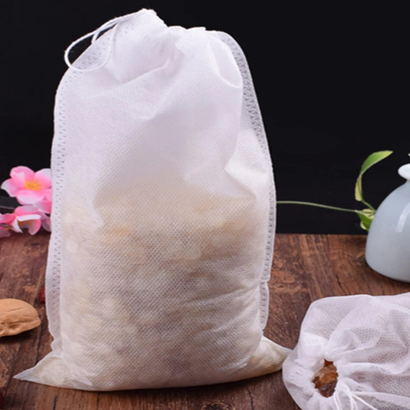 Disposable Empty Teabags with String Filter Paper for Loose Tea Herbs