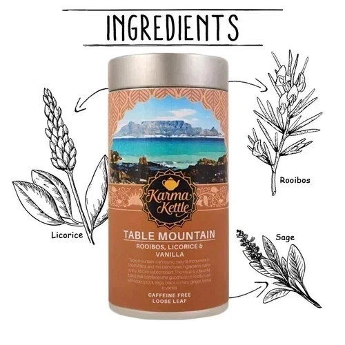 Karma Kettle Table Mountain Herbal Tea 75G