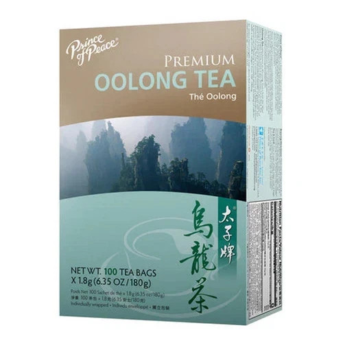 Premium Oolong Tea 100 Bags by Prince Of Peace. Exp: 9/2026