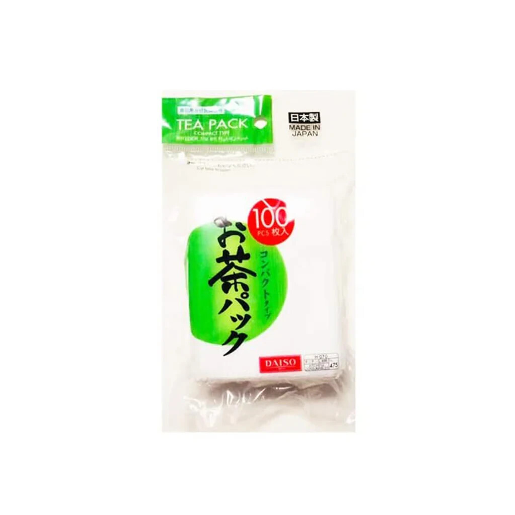 DAISO Tea Pack Compact Type 100 bags Leaf Filter 100 pack