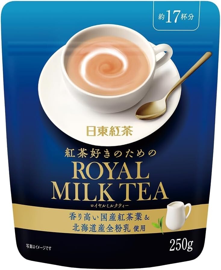 Mitsui Norin Nitto Black Tea Royal Milk Tea 250g x 4 pieces
