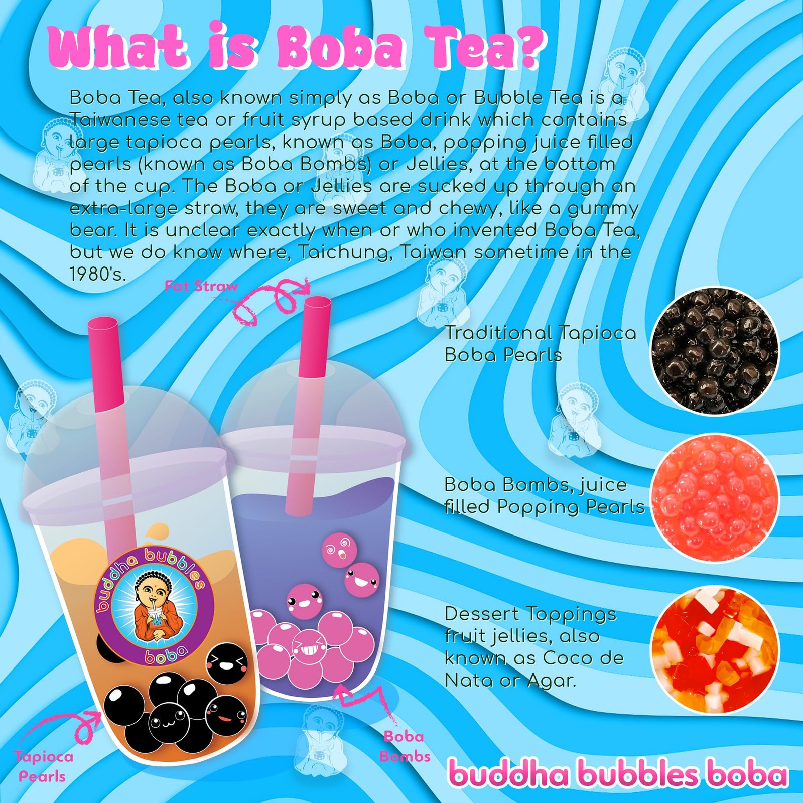 Premium LAVENDER Boba/Bubble Tea Drink Mix Powder By (2.2 Pounds / 1 Kg)