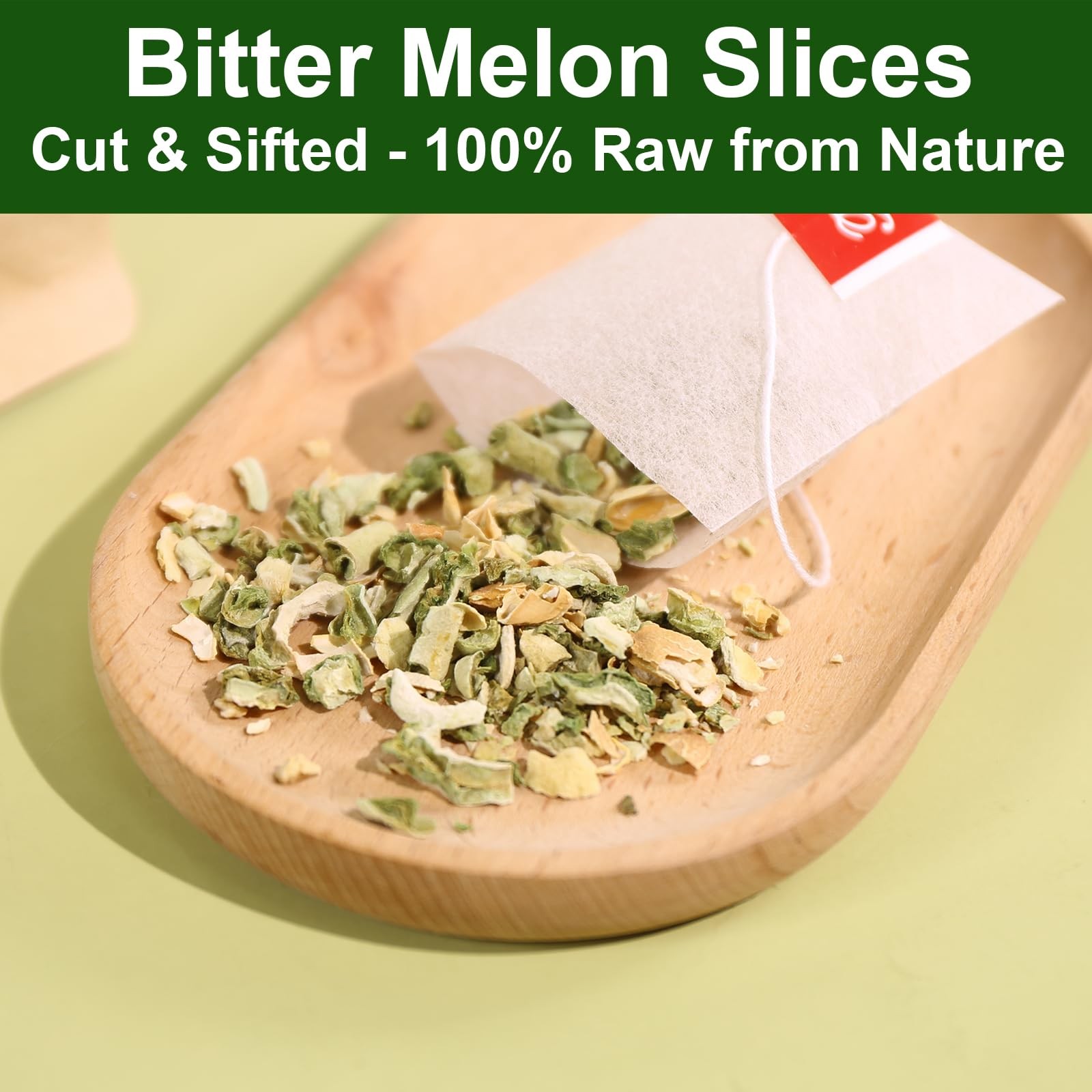 – Bitter Melon Tea, 2g X 40 Count – Premium Natural Dried Momordica Charantia…