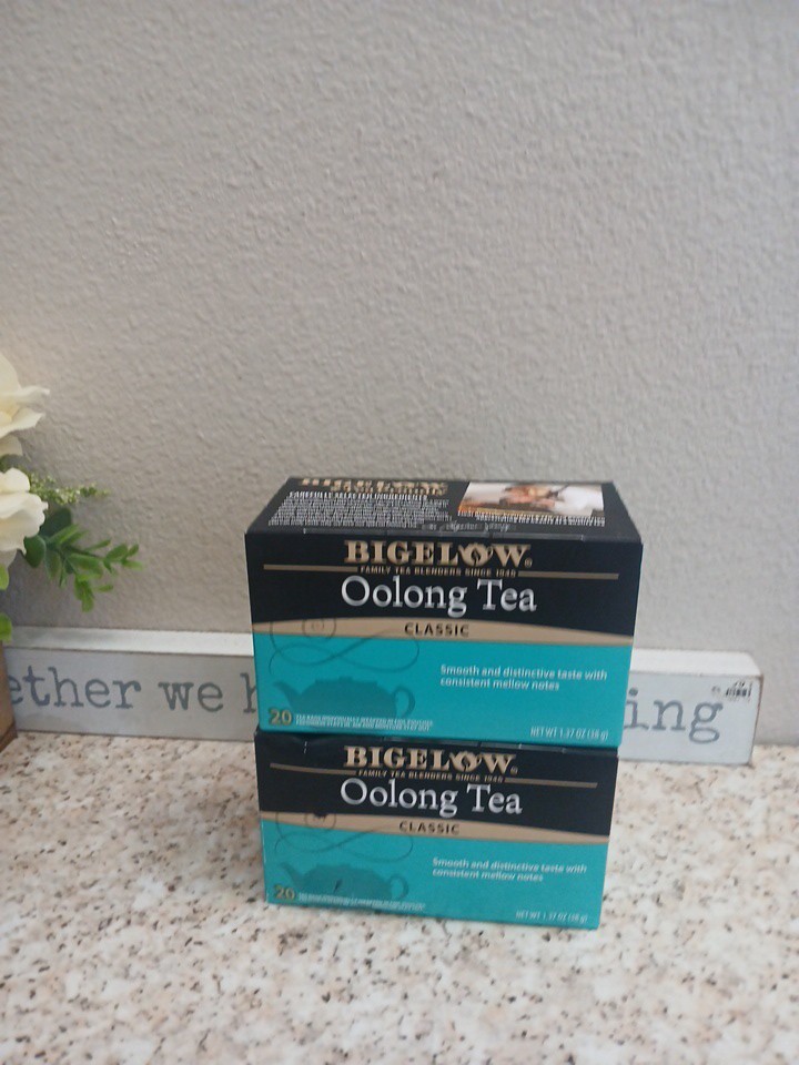 Bigelow Tea Oolong Tea Classic 20 Bag(S) 1.37.oz Exp:05/2027 Lot Of 2 Total 40 B