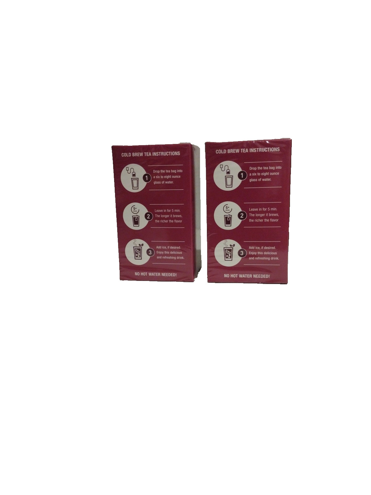 2 COLD BREW ICED TEA PASSION FRUIT GREEN TEATOWN 25 Bags