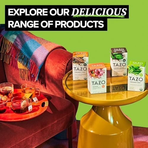 Organic Green Tea Bags 16 Count Caffeinated Lemongrass Spearmint Non-GMO Kosher