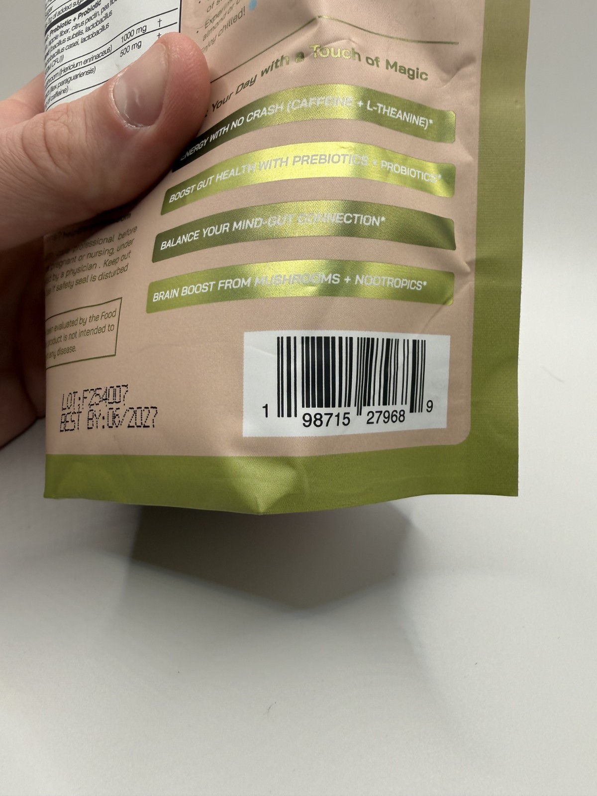 Brainista Yerba Magic Strawberry Matcha Flavor Net Wt 11.64oz – Brand New Sealed