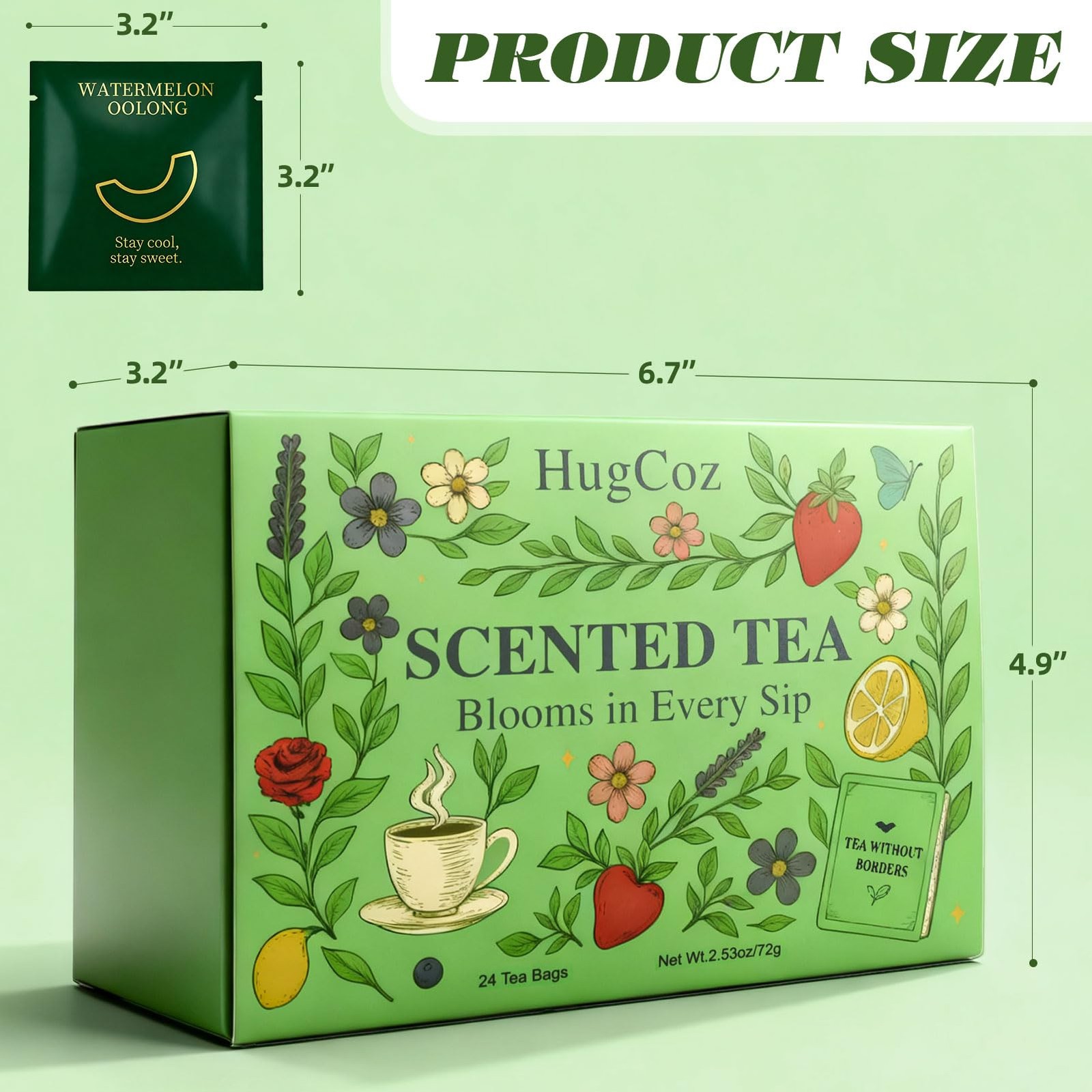 Tea Gift Set | 24 Assorted Tea Bags | Christmas Day & Corporate Gifting Optio…