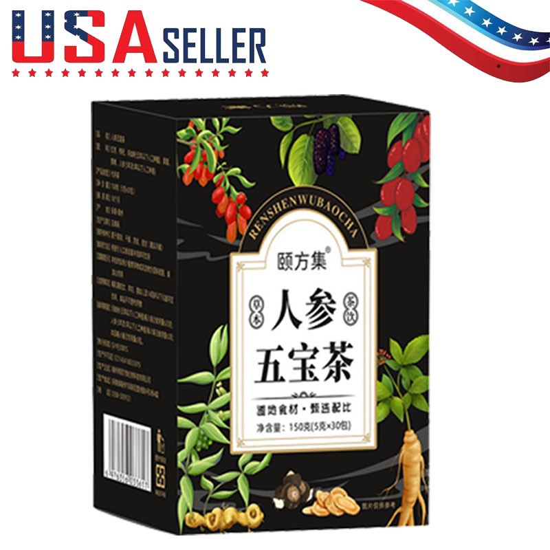 30pcs Ginseng Six Treasure tea , Kidney Tea ,Liver Tea , Red Date Kidney Health