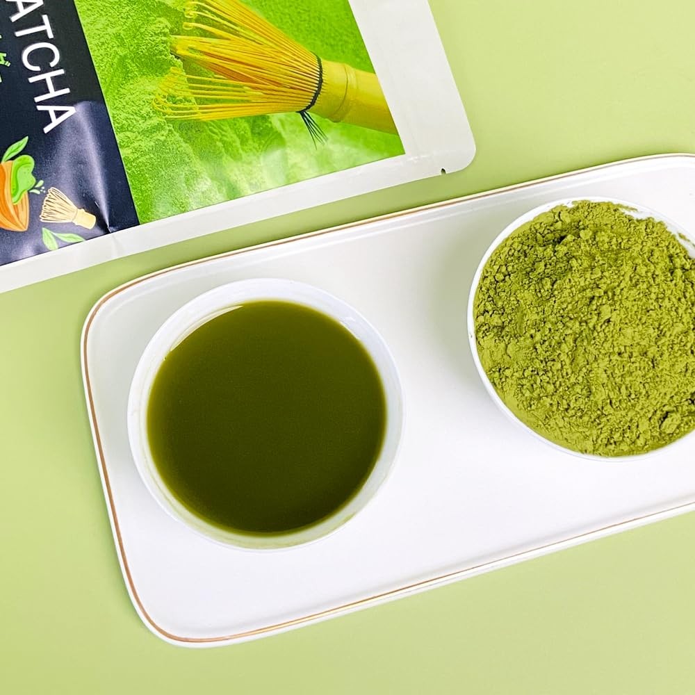 XIEJINJI Matcha Powder – 100g (3.52 oz) – Versatile 3.52 Ounce (Pack of 1)