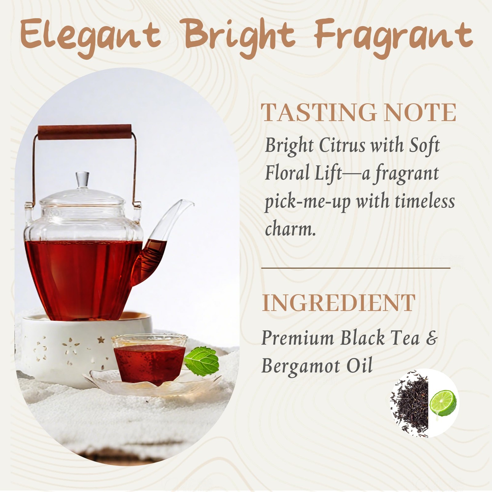 Earl Grey Taiwan Tea FullFlavor Pods 24 PCS Compatible With Keurig KCup 2.0