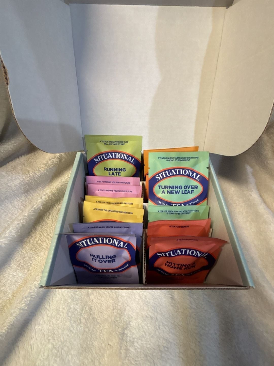 Uncommon Goods A Tea for Every Situation Organic Tea Gift Set