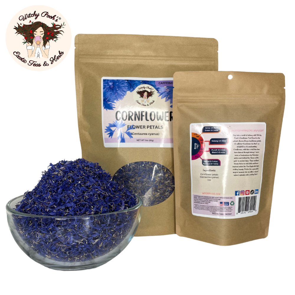 Cornflower Petals, Herbal Loose Leaf Tea, Cooking Herb, Desert Ideas