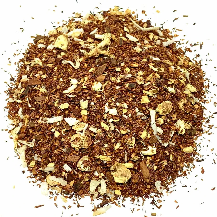 Coconut Rooibos Chai Tea | Creamy Spiced Herbal Infusion | Warm Spice Blend