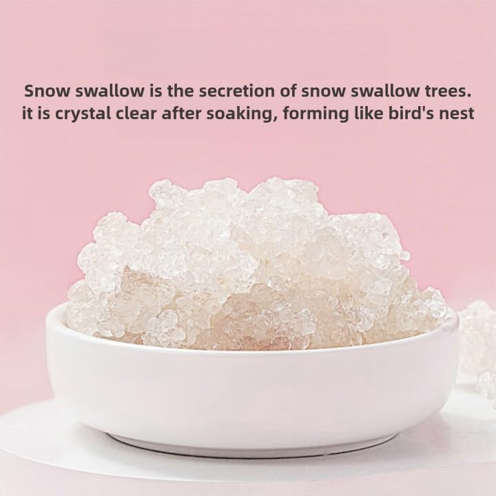 Premium Snow Swallow (8.81oz/250g) – Natural Plant-Based Dessert Ingredient, …