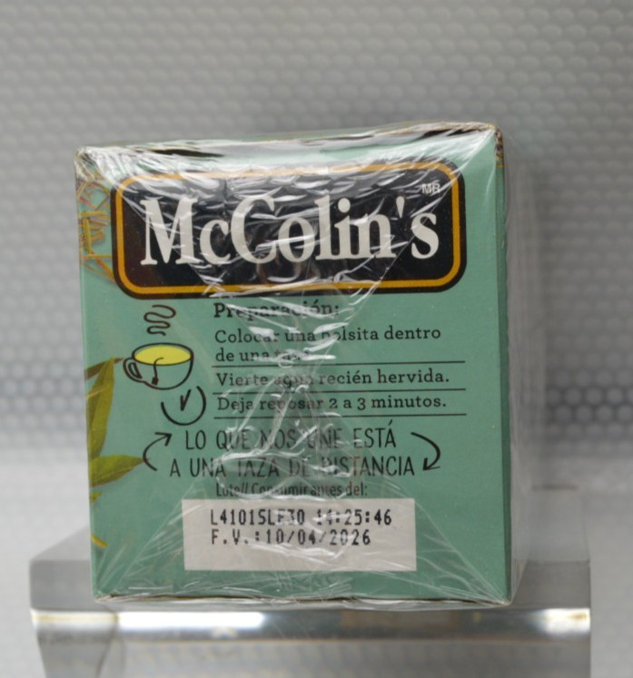Mc Colin’s Hierba Luisa 25 tea bags – 25g. Lemongrass from Peru